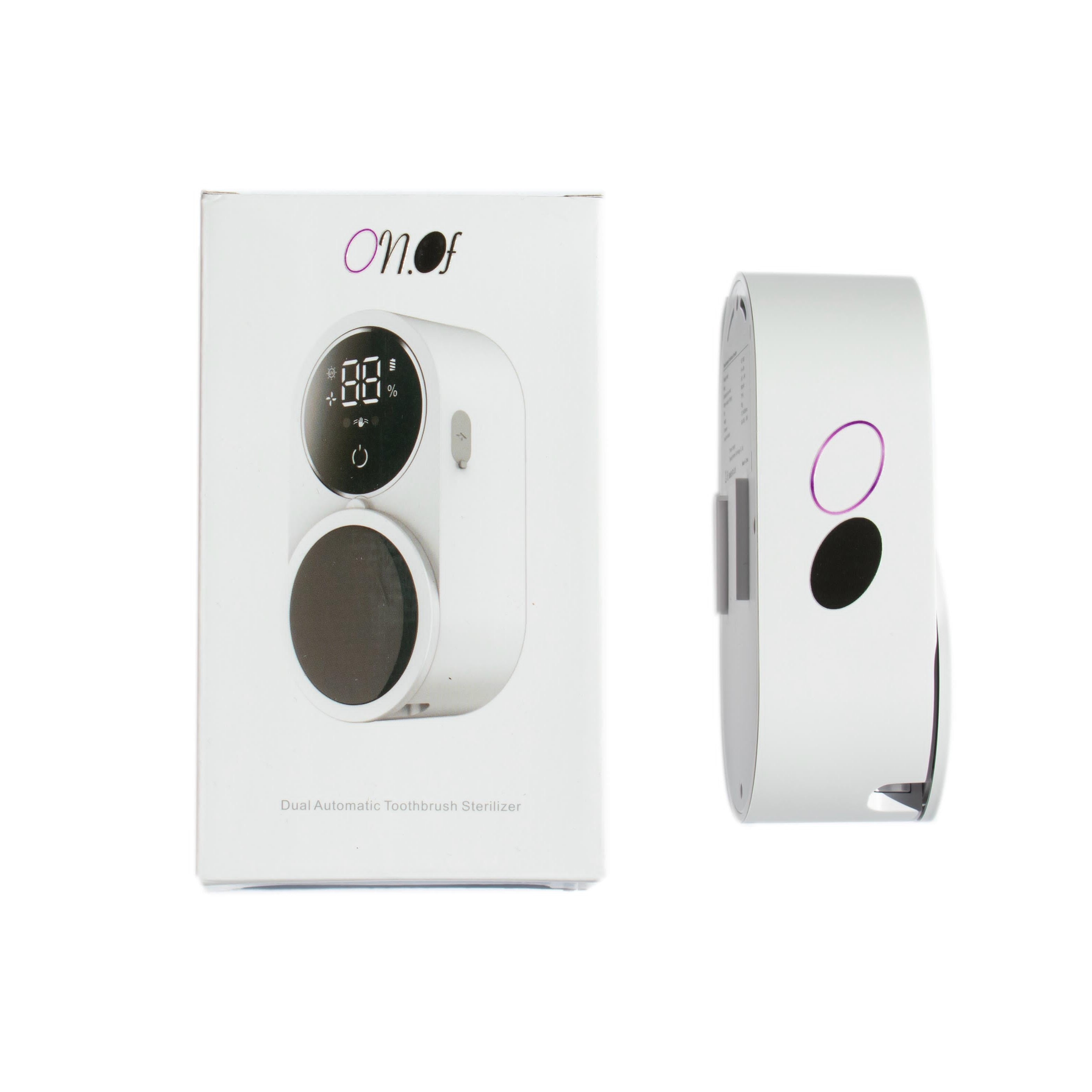 UV Toothbrush Sanitizer - 2 Toothbrushes